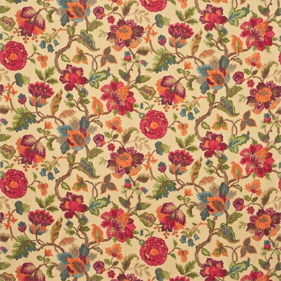 Textile floral pattern
