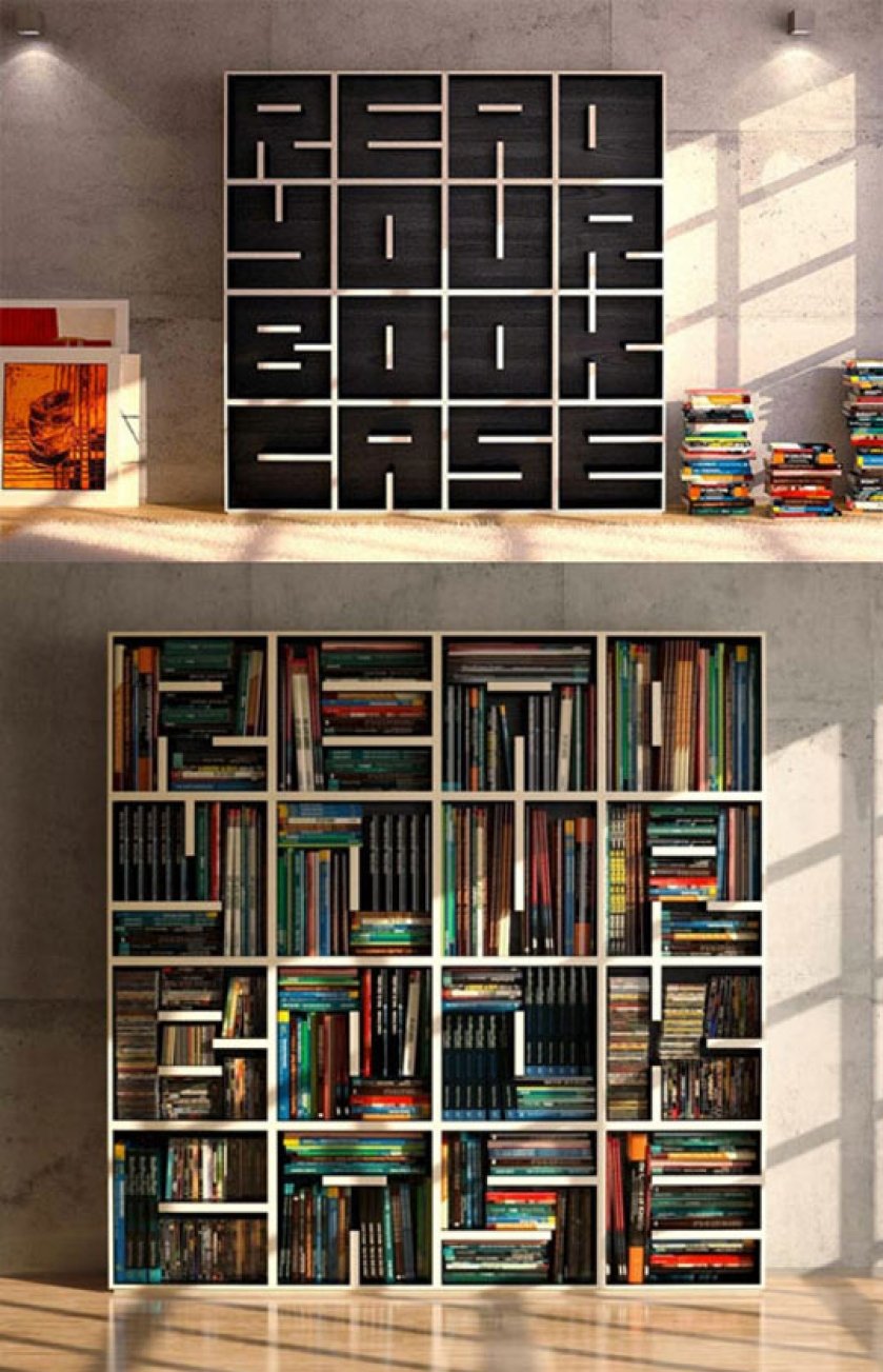 Light bookshelf