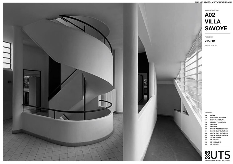 Le Corbusier Villa Sava Interior
