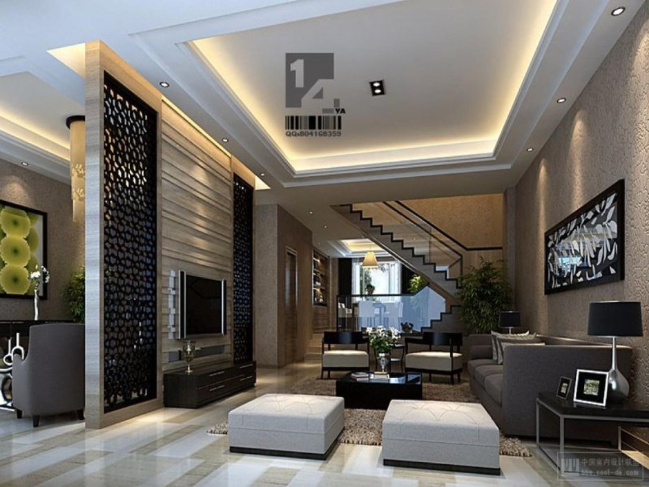 Elite interiors in a modern style