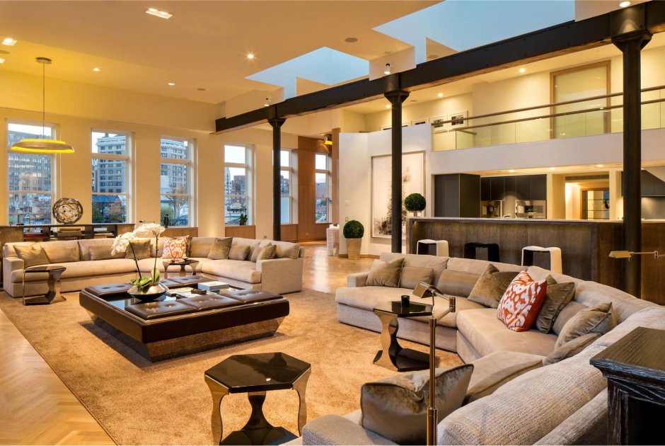 Penthouse New York Living room
