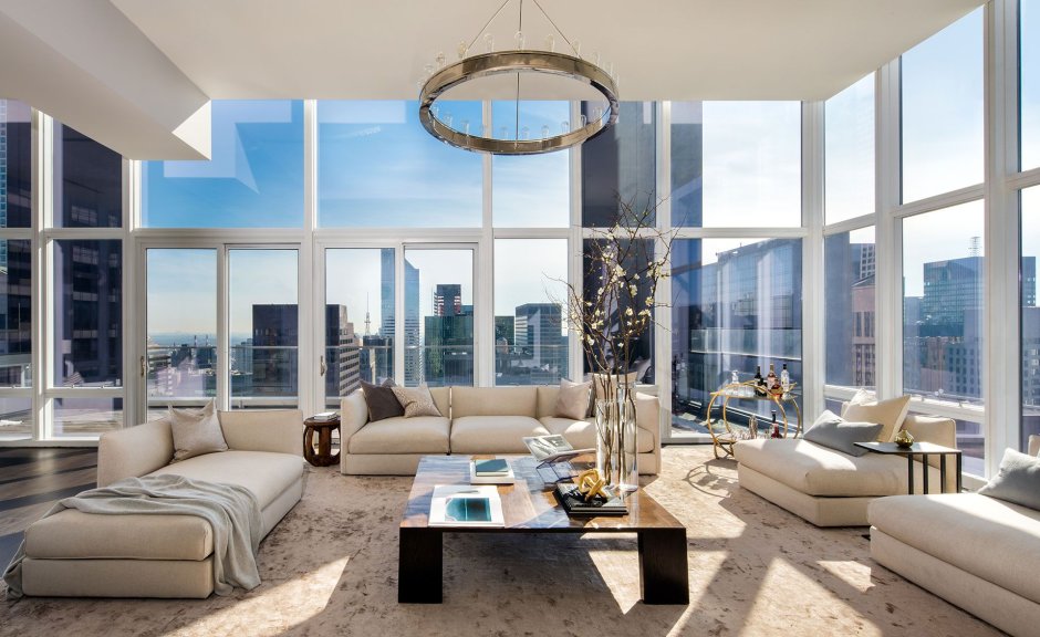 New York Verkhny Ist Side Penthouse Interior