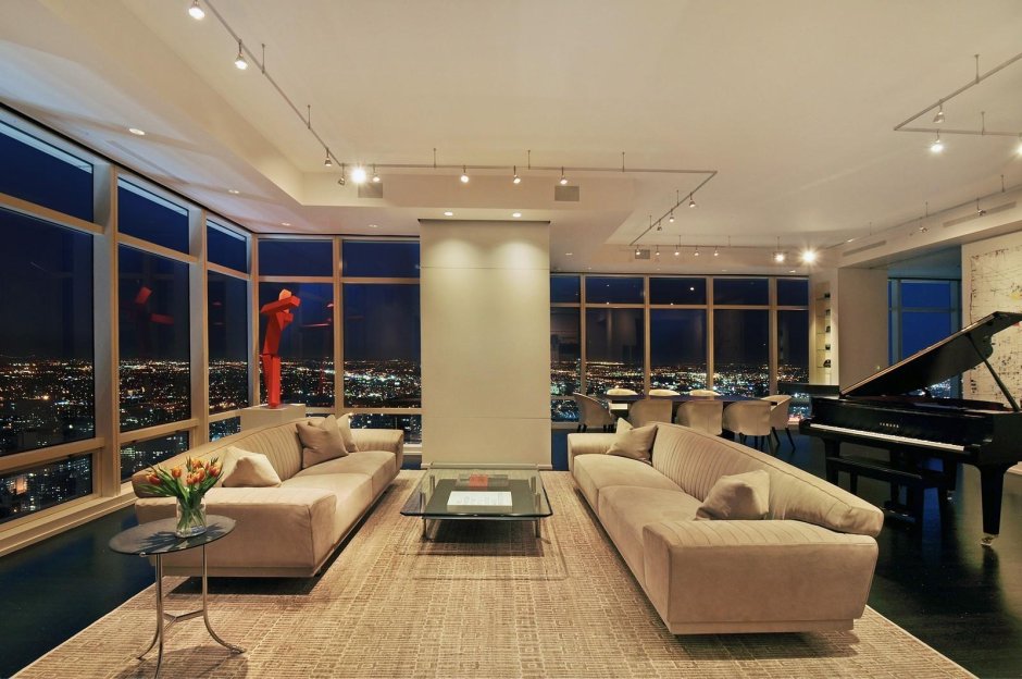 Penthouse New York Living room