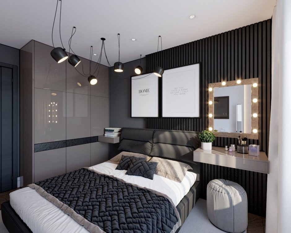 Stylish little bedroom