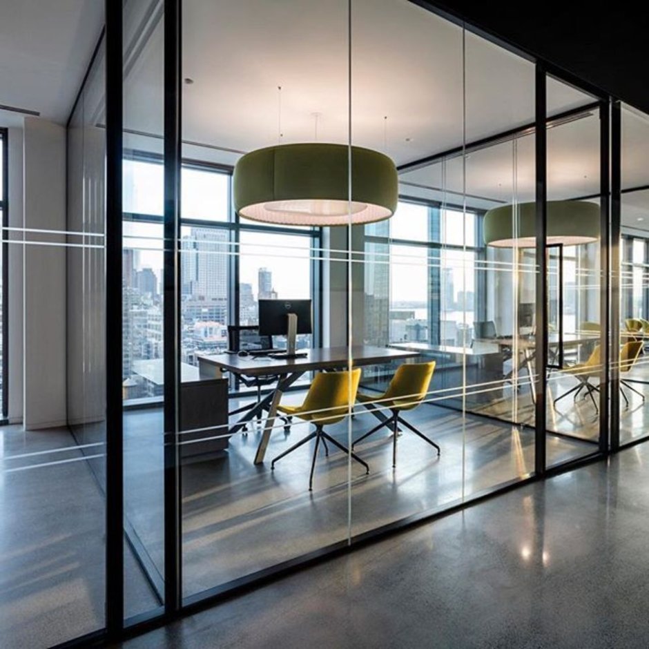 Modern glass office