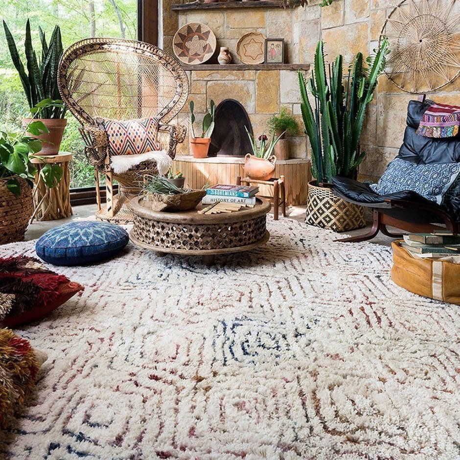 Pinteric Boho style in the interior