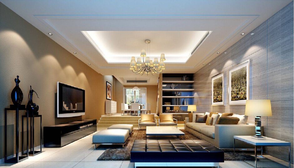 Beautiful ceilings in a modern style