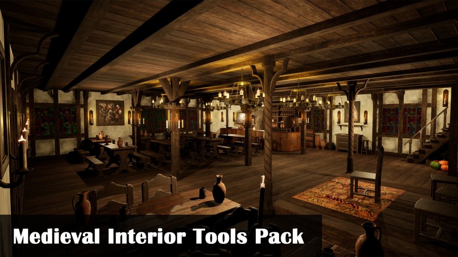 Unreal Engine Medieval House