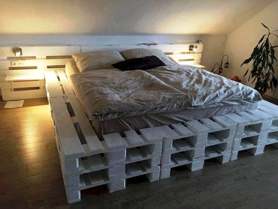 Palett's bed from pallets
