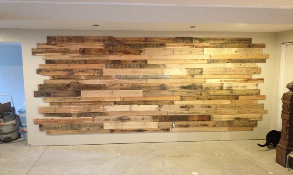 Pallet wall