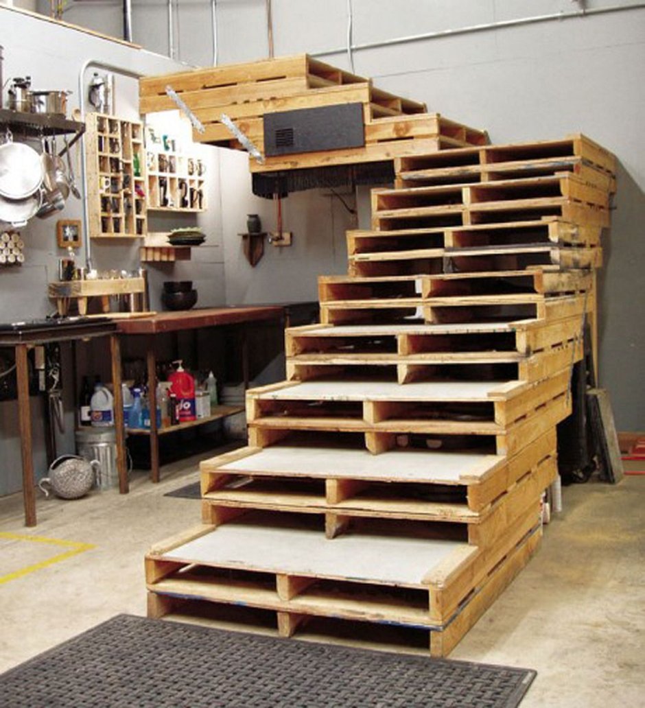Furniture from pallets