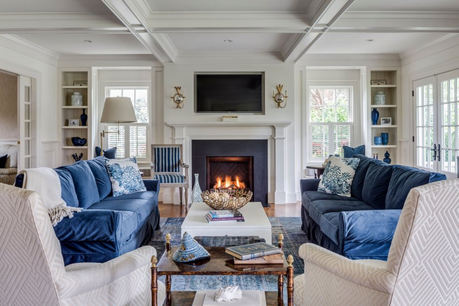 Hamptons style in the interior