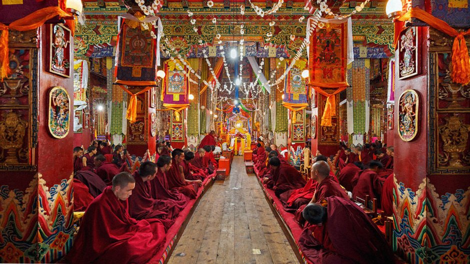Lamaism Temple of Tibet