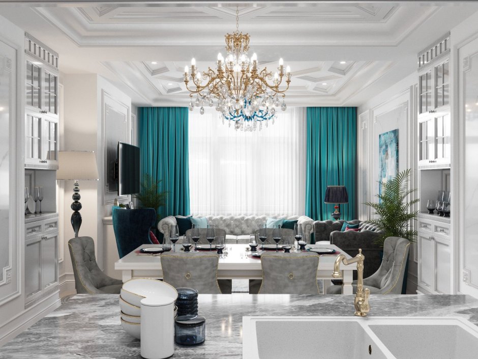 Neoclassic style in the interior