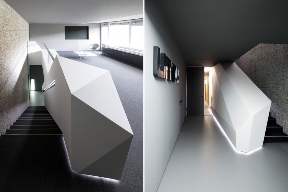 Ladder minimalism cosmic office