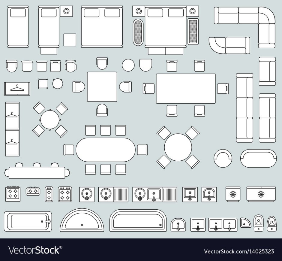 Vector table from above