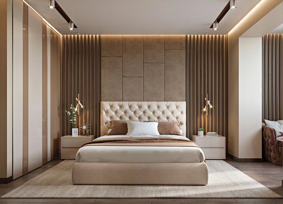 Stylish modern bedroom