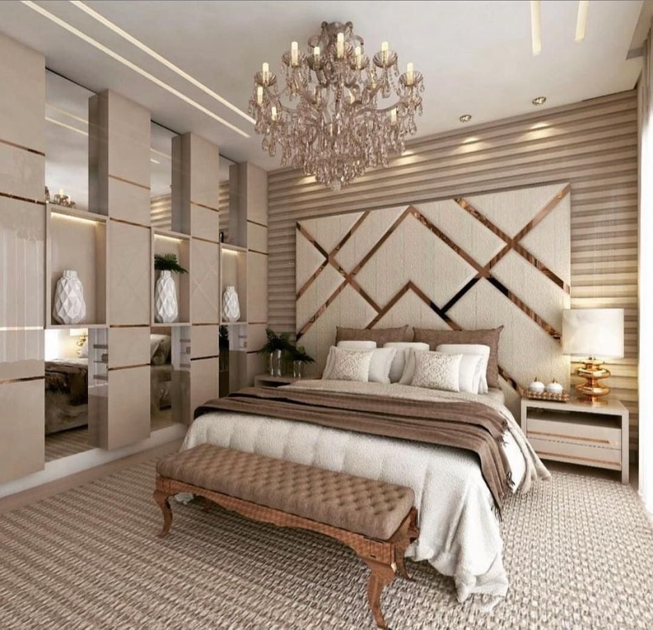 Fashionable bedrooms