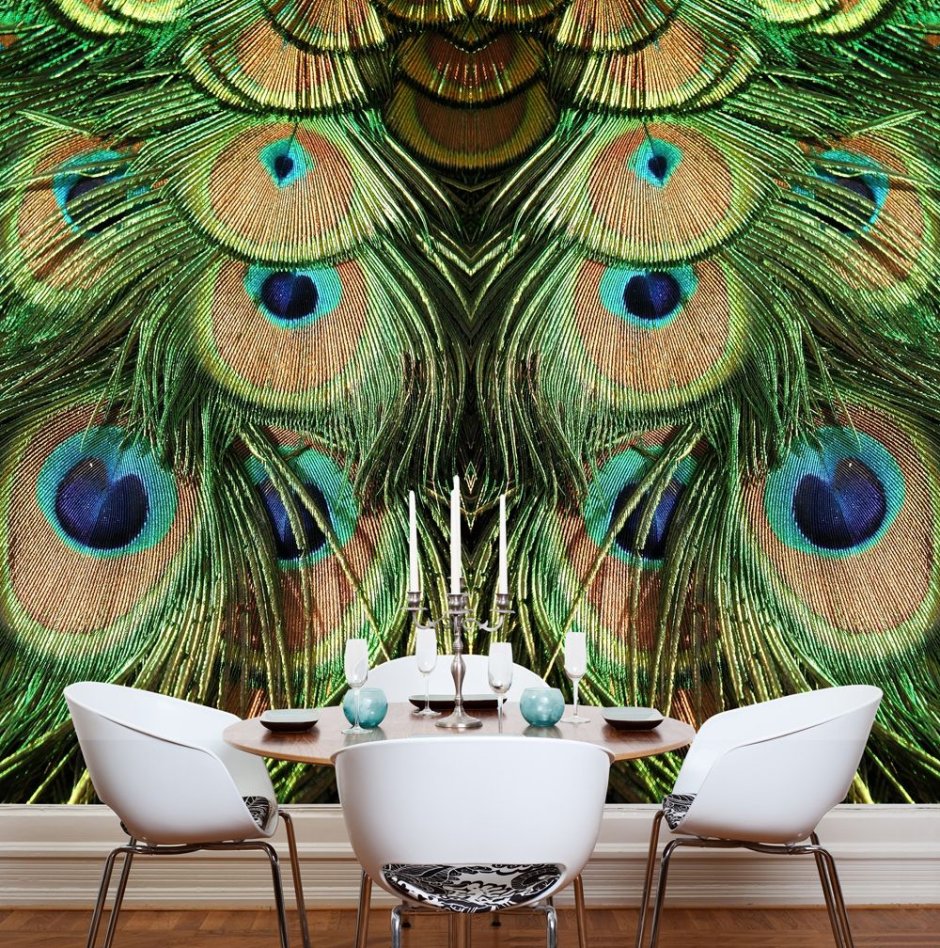 Interior painting Peacock