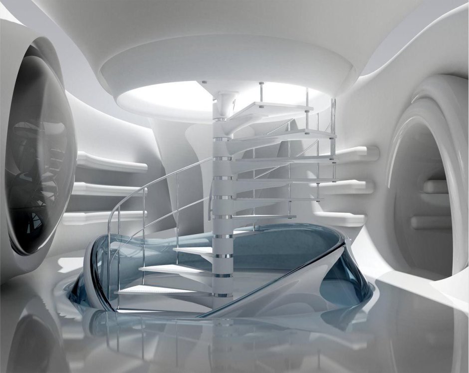 The interior of the future