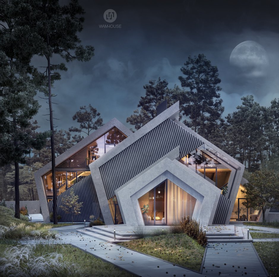 Futuristic Style House