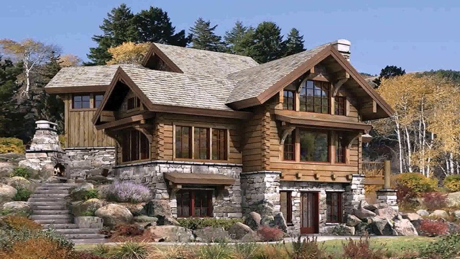 Mansions of stone and wood in Canada