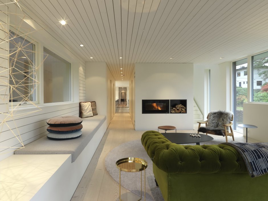 Scandinavian style Fachwerk Interior