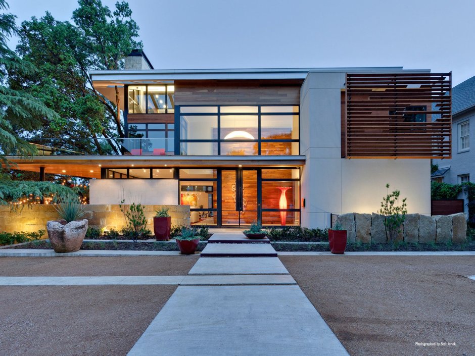 Modernist House in the United States Private Architecture