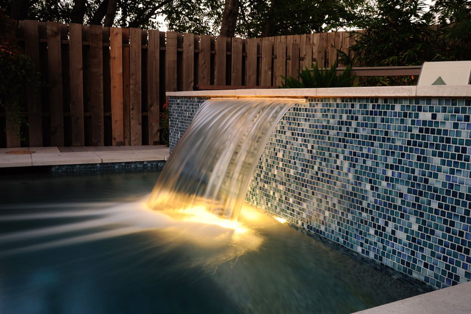 Waterfall for the pool
