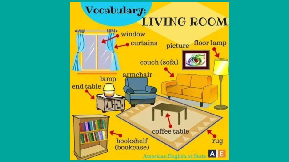 Rooms in English