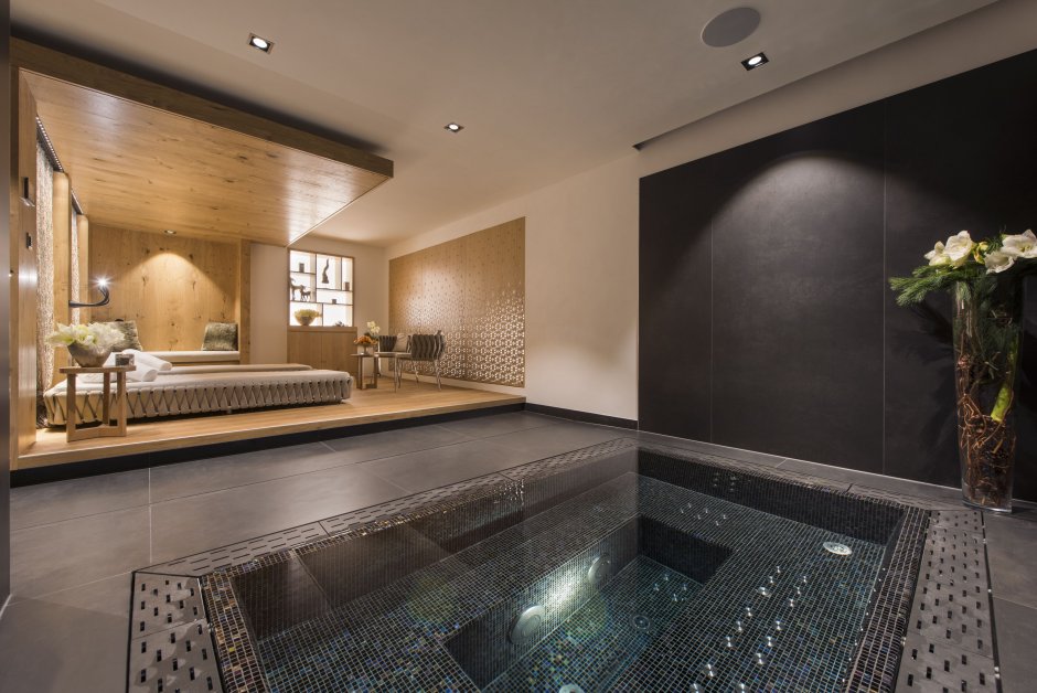 Spa zone in a private house