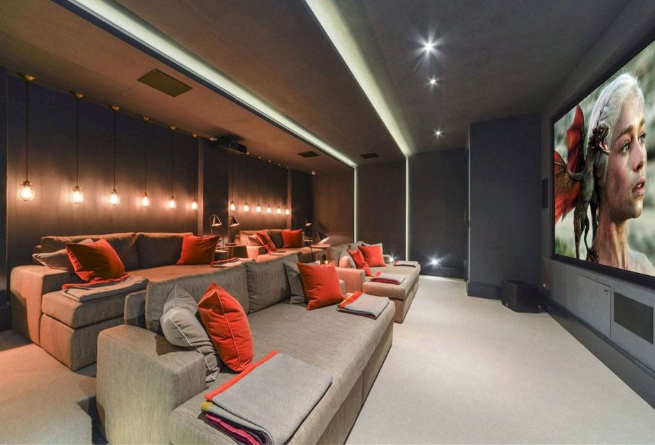 Home cinema in the house