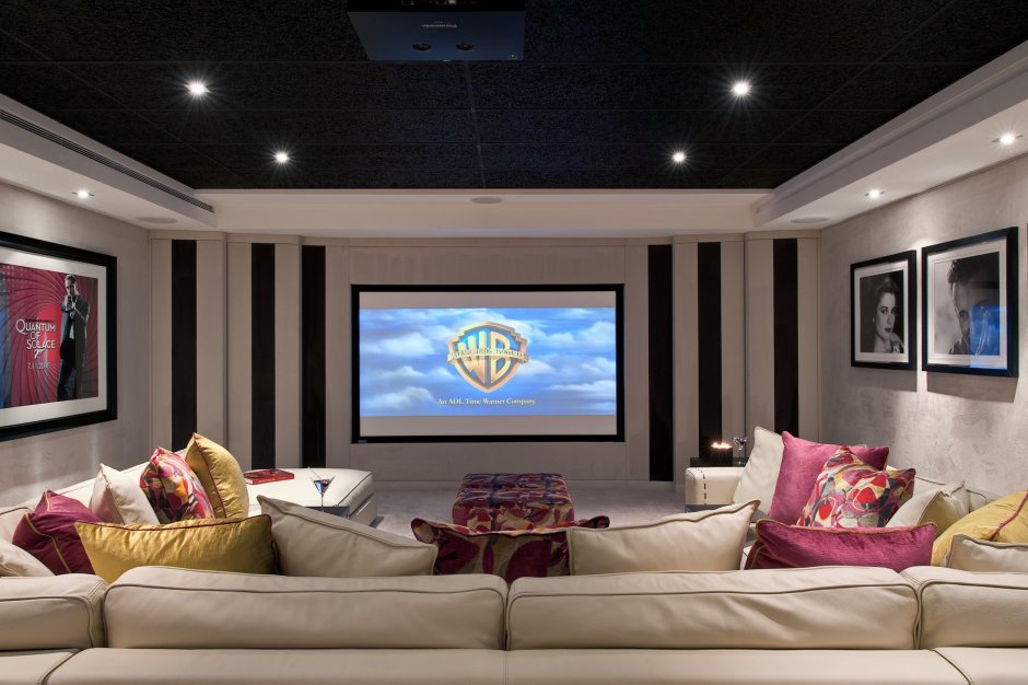 Home cinema interior