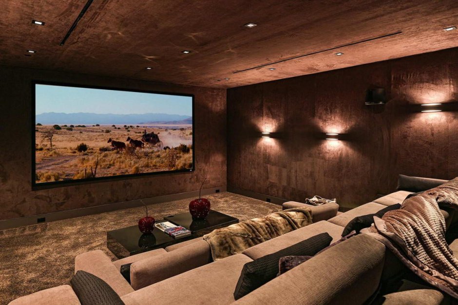 Cinema in a country house