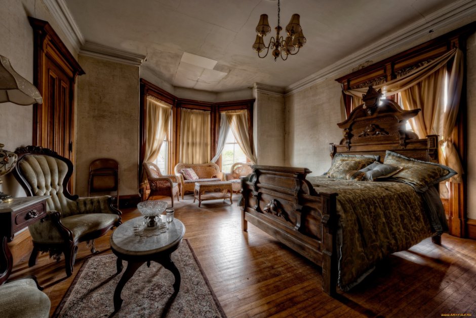 Victorian bedroom 19th century England