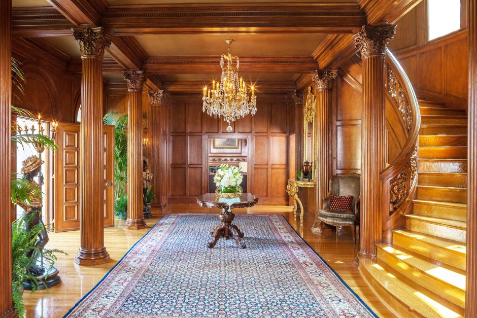 Greystone Mansion mansion corridors