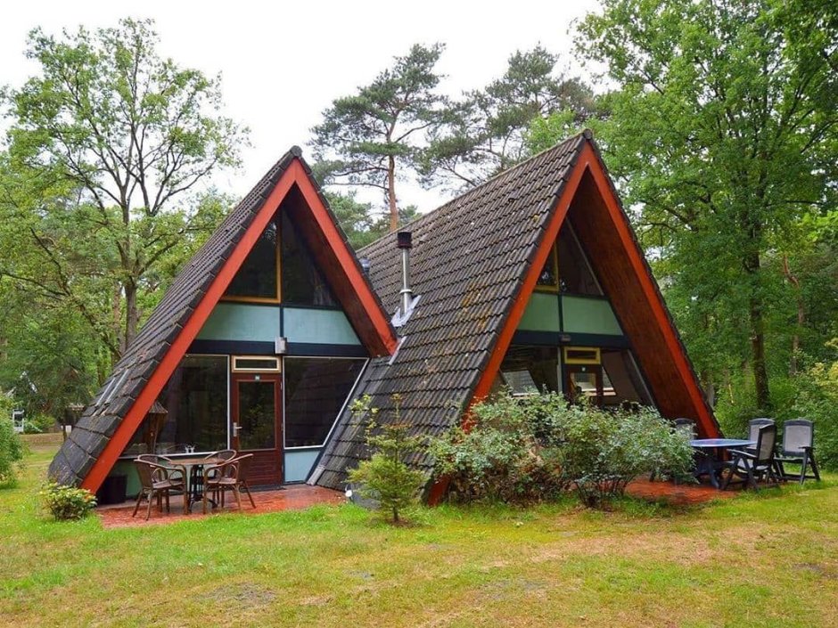 A-shaped house hut project