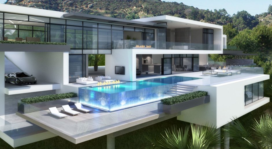 Modern Manison Villa plan