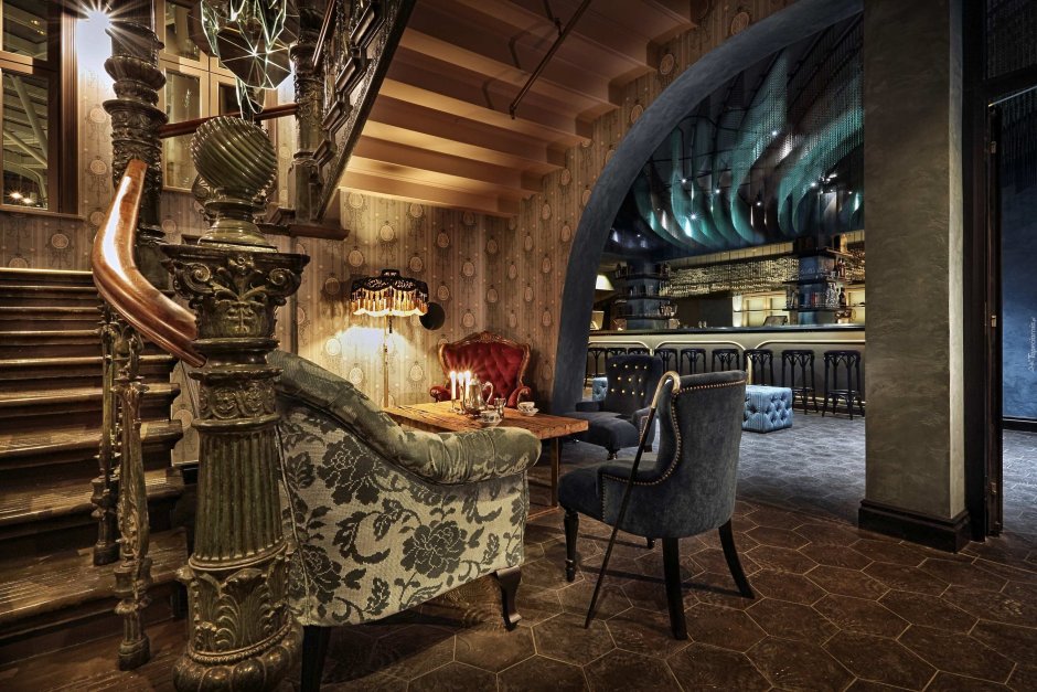 Steampunk style in the interior