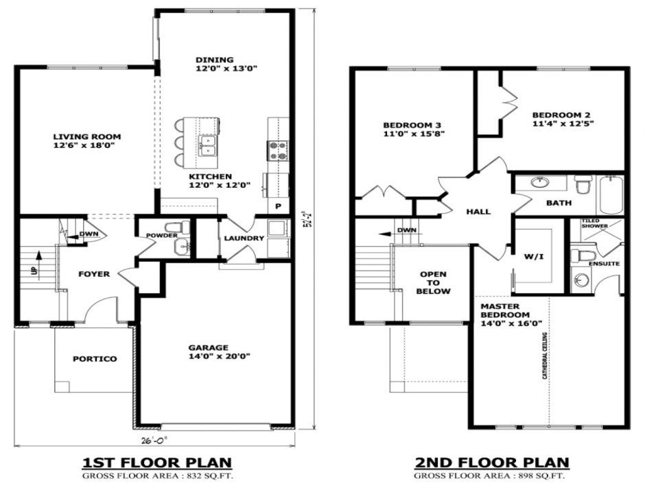Sanders Modern House Jordache K layout