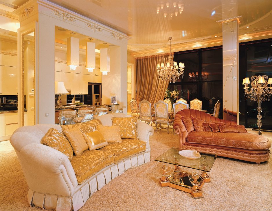 Luxury items in the interior