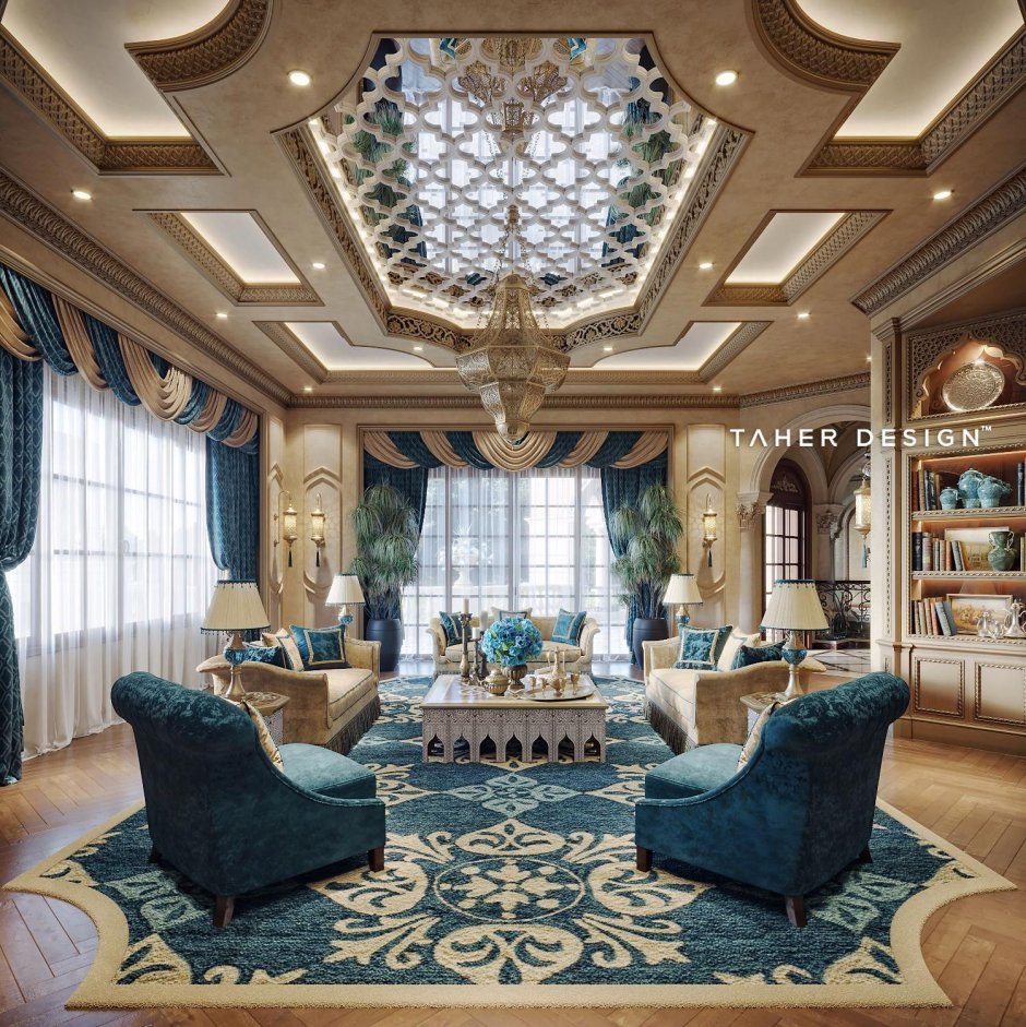 Luxury Mansion Interior bedroom