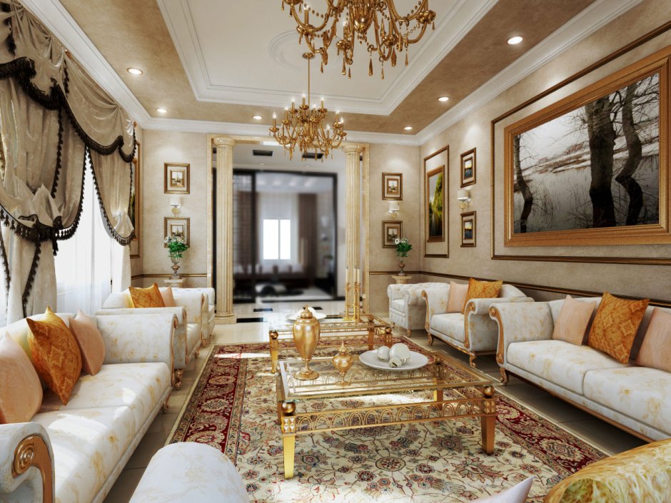 Empire style living room
