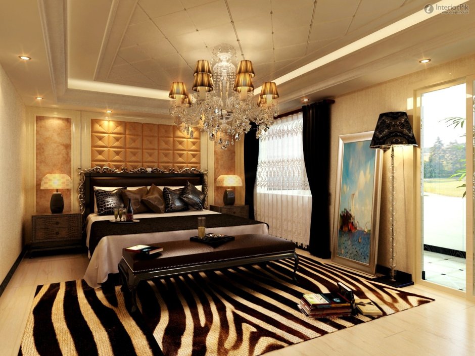 Luxurious modern bedrooms