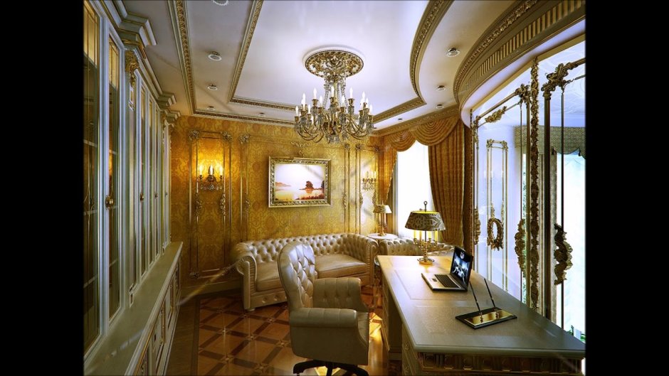 Classic interior gold