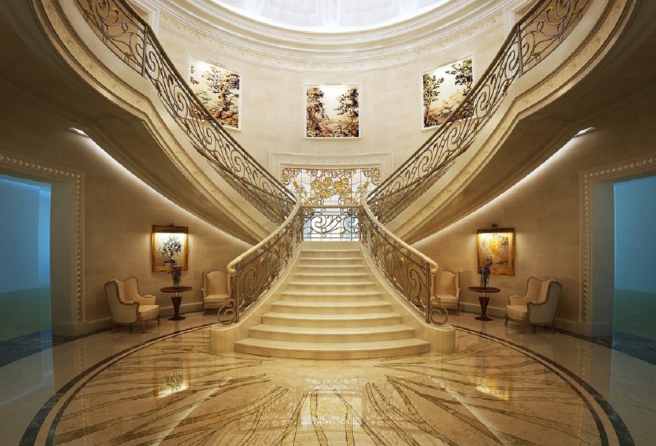 Palace Versace Staircase in the argument