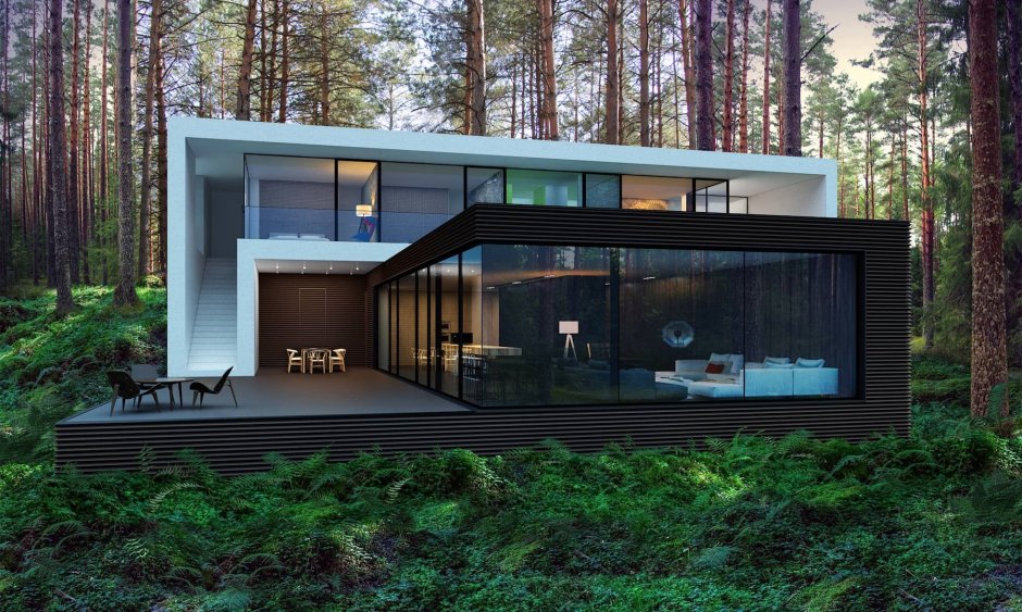 Modern -style house minimalism