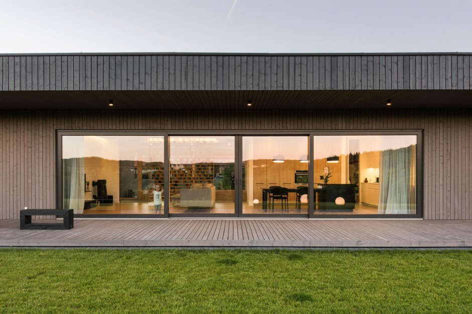 Villa in a minimalist style