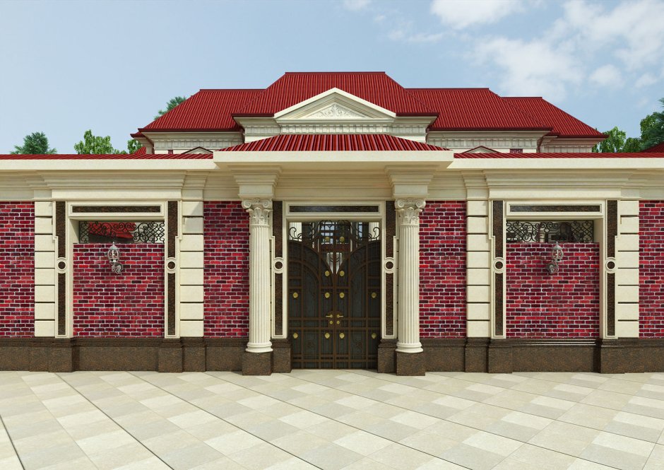 Uylari facade facade Uzbekistan