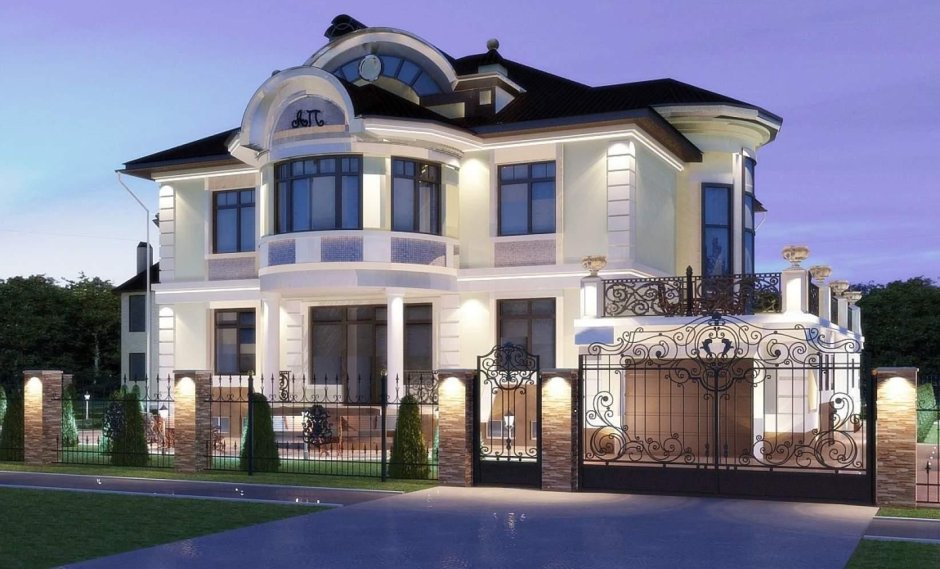 Big two -story house